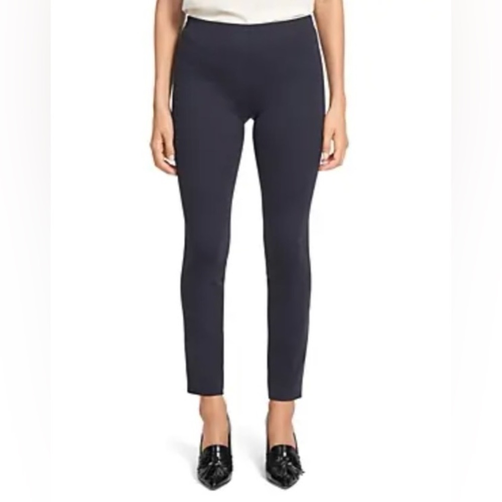 NWT THEORY Scuba High Rise Leggings in Deep Royal Size Small